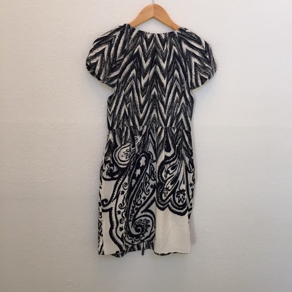 TIBI Blue Silk Zip Dress - Picture 4 of 7